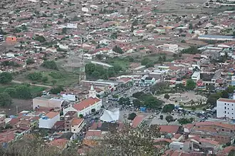 Monte Santo van boven gezien
