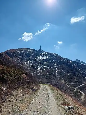 Noordkant van de Monte Tamaro