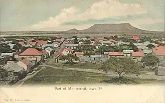 Monte Cristi in de jaren 1900