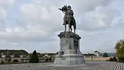 Het standbeeld van Napoleon Bonaparte