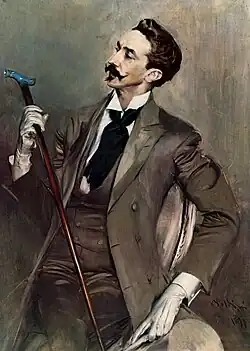 Dichter-dandy Robert de Montesquiou, 1897
