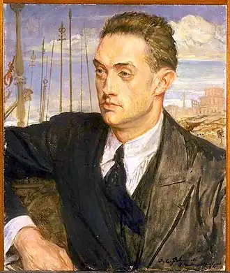 Henri de Montherlant door Jacques-Émile Blanche (1922)