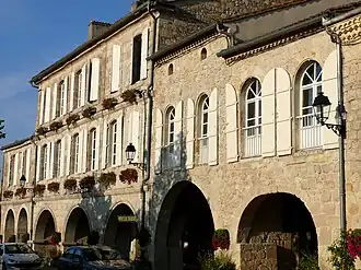 Gemeentehuis op het Place de l'hôtel de ville