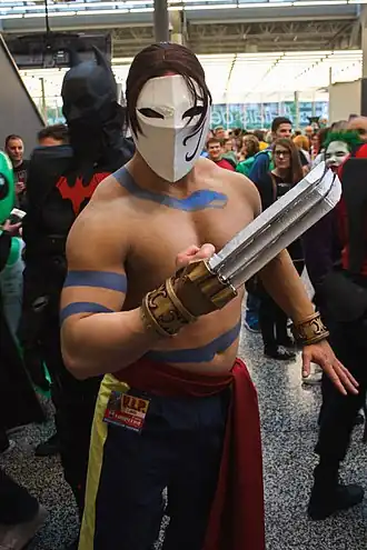 Cosplayer Vega tijdens Montreal ComicCon 2016