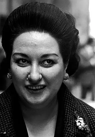Caballé in Semiramide van Rossini, 1980
