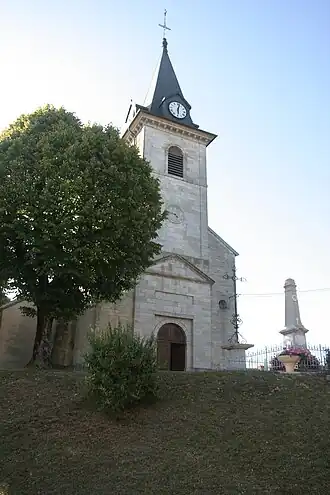 Kerk en oorlogsmonument