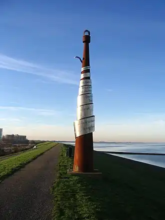 Het monument voor Ede Staal