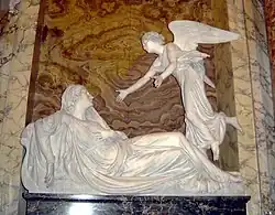 Grafmonument van de gravin van Celles, kerk van San Giuliano dei Fiamminghi, Rome