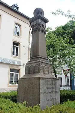 Eerste Wereldoorlog-monument (1924), Clausen