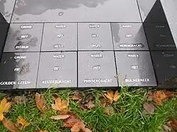 Deel van het kunstwerk