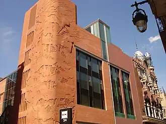 Ingang van Palau de la Música Catalana