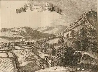 Driburg en Iburg in Monumenta Paderbornensia ca. 1671