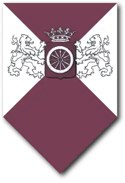 Monumentenschildje van de gemeente Wageningen