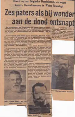 Moord op Belgische Dominikanen