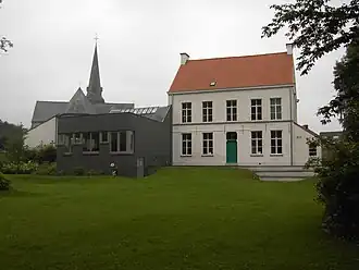 Voormalige pastorij nu Erfgoedhuis.