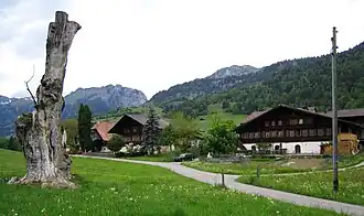 Zicht op Därstetten