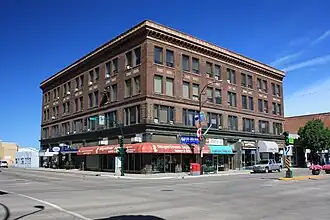Een gebouw in Moose Jaw