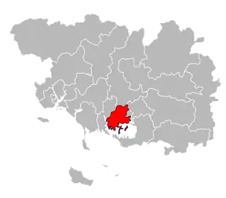 Locatie van het kanton