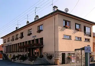 Gemeentehuis en postkantoor