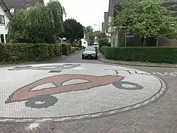 Mozaiek 'Margriet' -- Oosterbeek