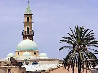 Minaret van het Grote Moskee in Keren