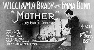 Advertentie voor Mother