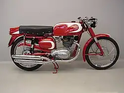 Moto Morini 175 cc Tresette Sprint uit 1958