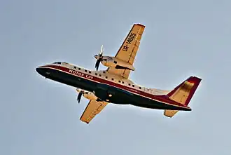Een Antonov An-140 van Motor Sitsj
