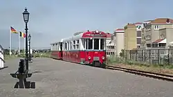 Dieselmotorwagen RTM 1602 te Port Zélande.