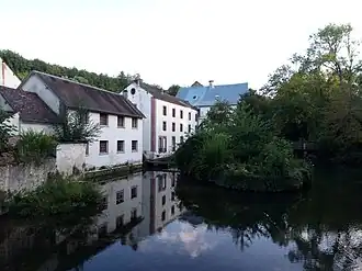 Voormalige molen op de Eure