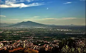 Maddaloni bij de Vesuvius