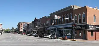 Main street in Mount Pleasant