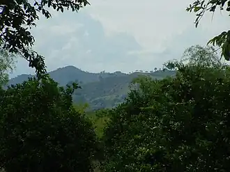 Berggebied bij Montenegro