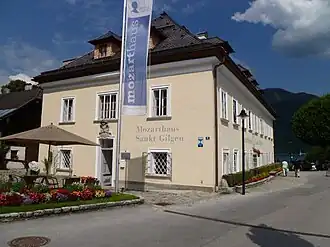 Het Mozarthaus in 2011