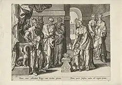 Mozes' beproeving bij de farao, Pieter Jalhea Furnius