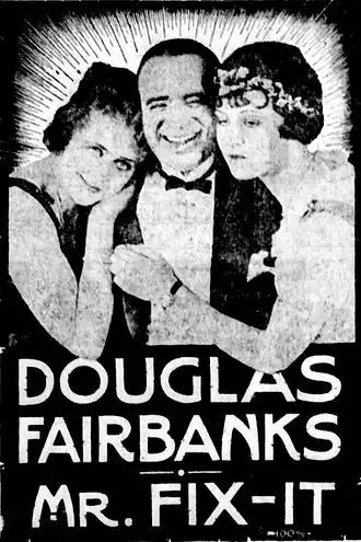 Krantenadvertentie voor Mr. Fix-It