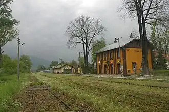 Station Mszana Dolna