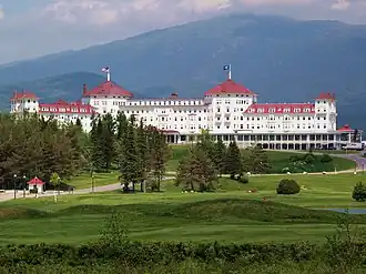 Mount Washington Hotel, de locatie van de conferentie