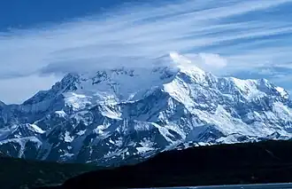 Mount Saint Elias gezien vanuit Alaska