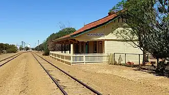 voormalig spoorwegstation