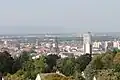 Mulhouse gezien vanaf de Belvédère Toren