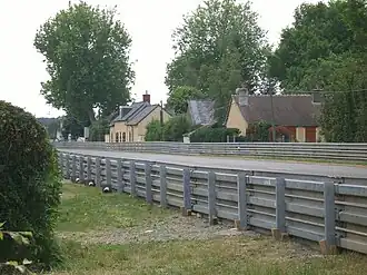 "Mulsanne straight", onderdeel van het Circuit de la Sarthe