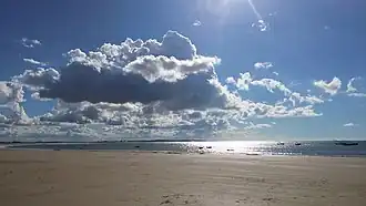 Het strand Mundaú in Trairí