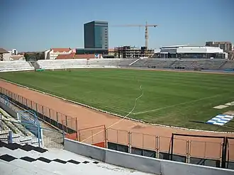Het Stadionul Municipal in Sibiu