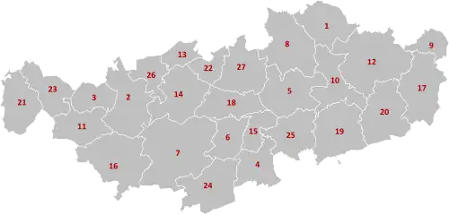 Gemeenten Waals-Brabant