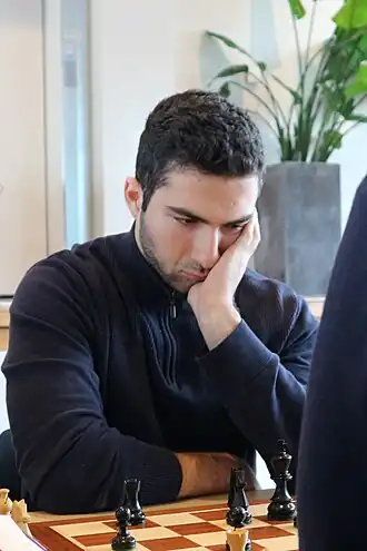 Murad Abdulla op het Amsterdam Chess Open 2023