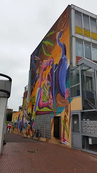 Muurschildering (juli 2019)