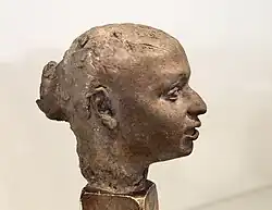 Kop van een meisje, ca. 1886