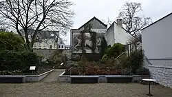 De tuin van het museum