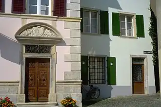 Rue du 23 Juin 1952, Delémont, hoofdstad van Jura